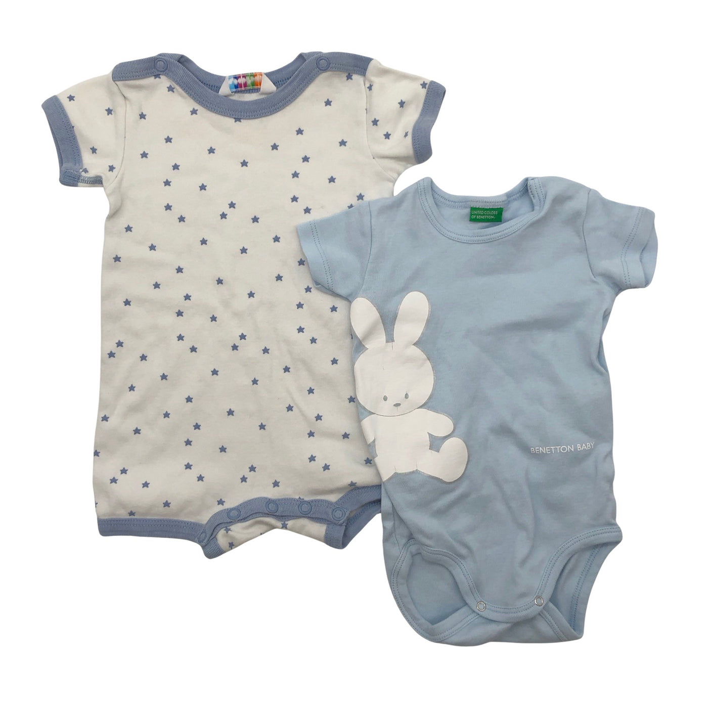 Unisex Joha - Body, size 56 - 62 - Light blue (1)