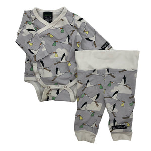 Unisex Villervalla - Body, size 50 - 56 - Gray (1)