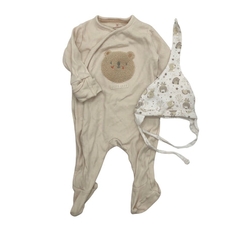 Unisex Mothercare - Romper, size 56 - 62 - Beige ()