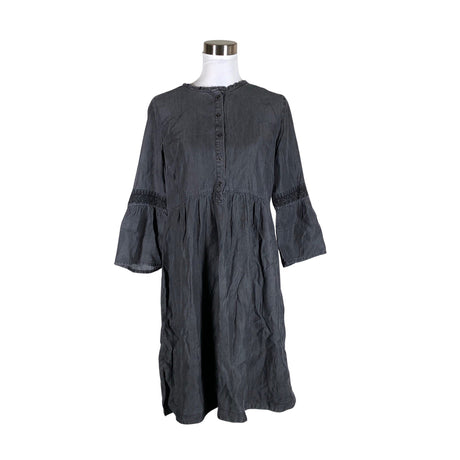 Unisex Cream - Denim dress, size 38 - Gray ()