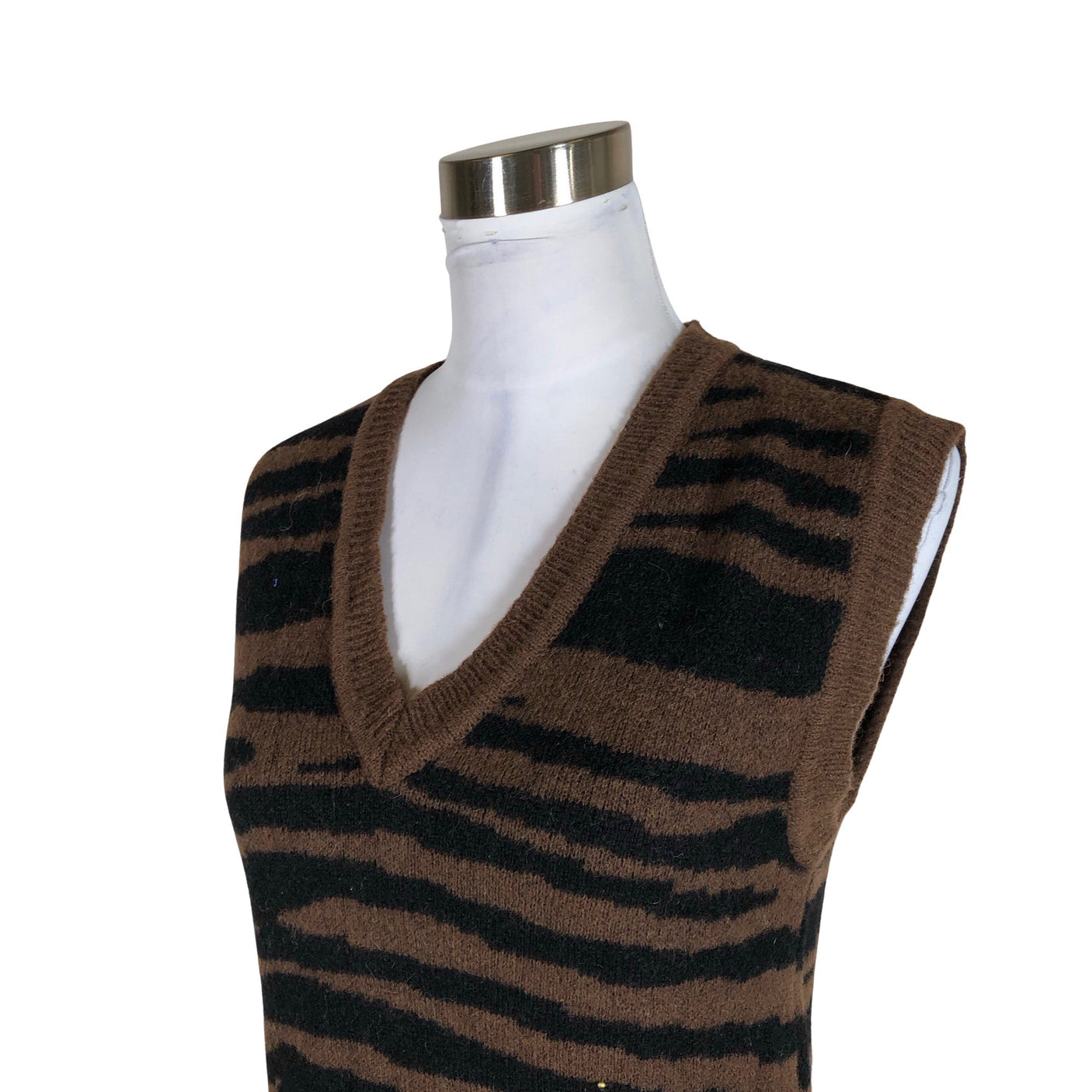 Unisex Nué Notes - Knit vest, size 38 - Brown (3)