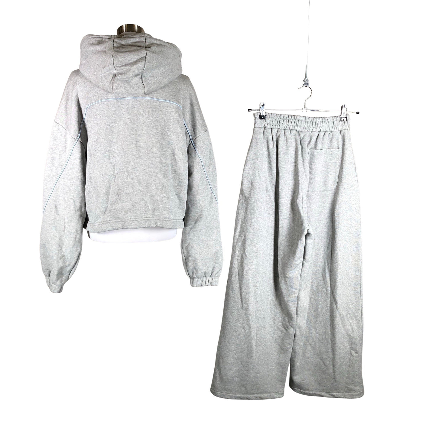 Unisex TEVEO - Sweatshirt and pants set, size 36 - Gray (2)