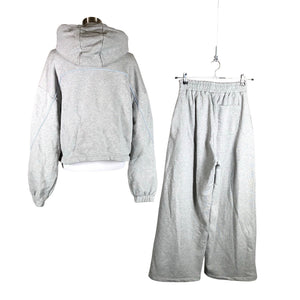 Unisex TEVEO - Sweatshirt and pants set, size 36 - Gray (2)