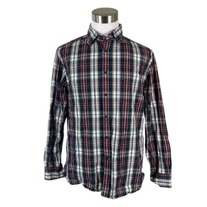 Unisex Hackett - Collared shirt, size XL - Wine red (1)