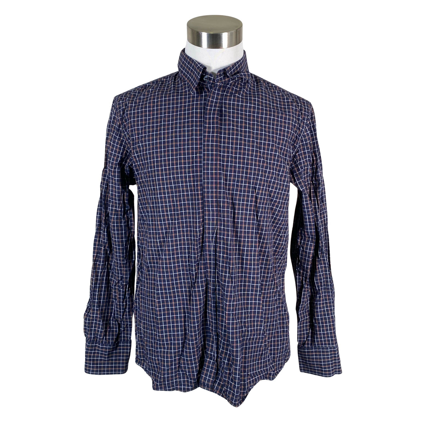 Unisex Armani Jeans - Collared shirt, size XXL - Blue (1)