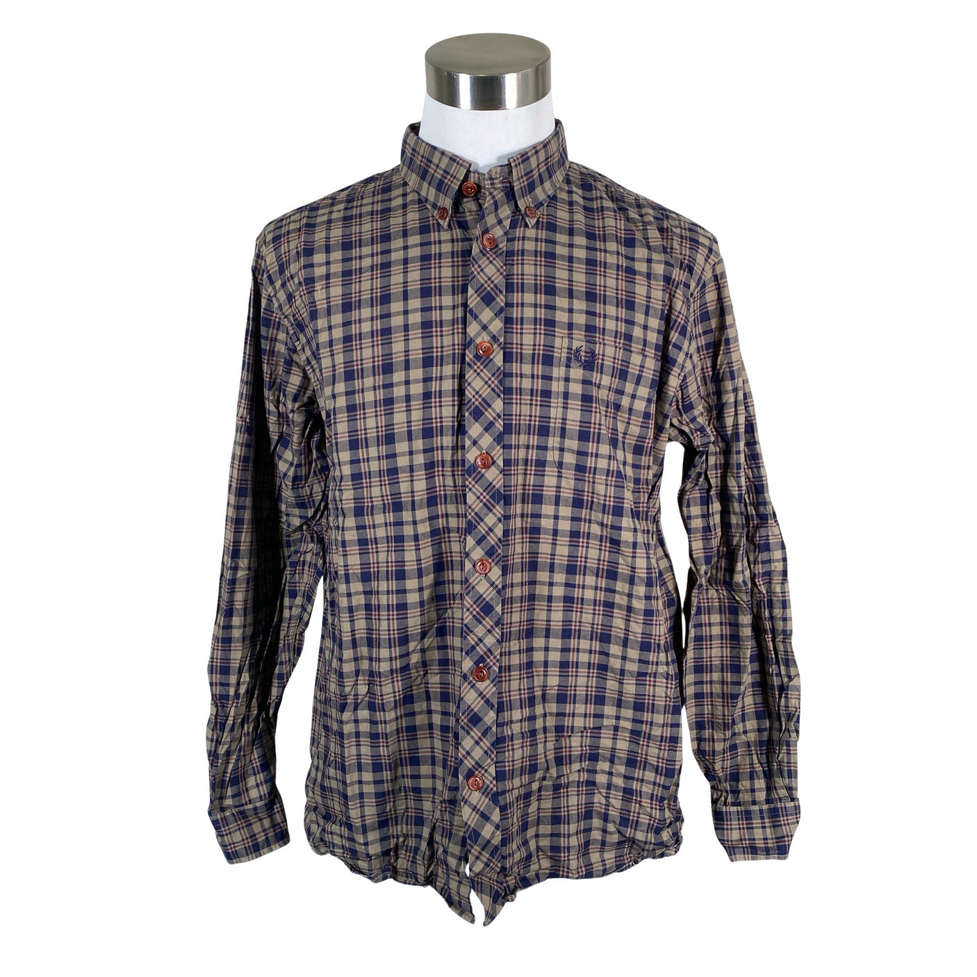 Unisex Fred Perry - Collared shirt, size XL - Brown (1)