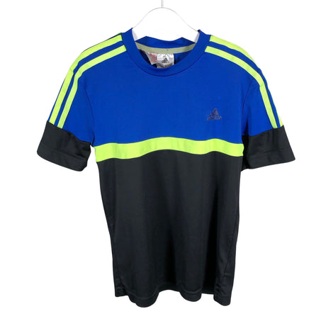 Unisex Adidas - Sports shirt, short sleeve, size 146 - 152 - Blue ()