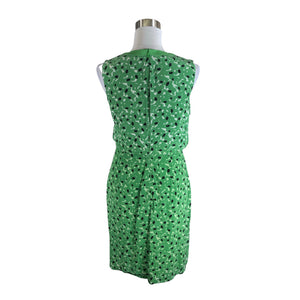 Unisex Benetton - Schiffon dress, size 38 - Green (2)