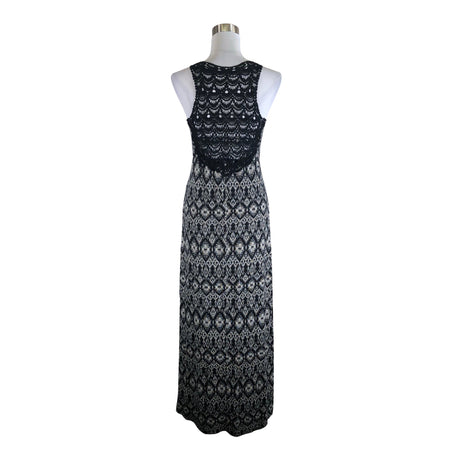 Unisex Cream - Maxi dress, size 38 - Black (2)