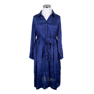 Unisex Kaffe - Schiffon dress, size 46 - Blue (1)