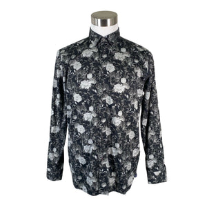 Unisex Ted Baker - Collared shirt, size L - Gray (1)