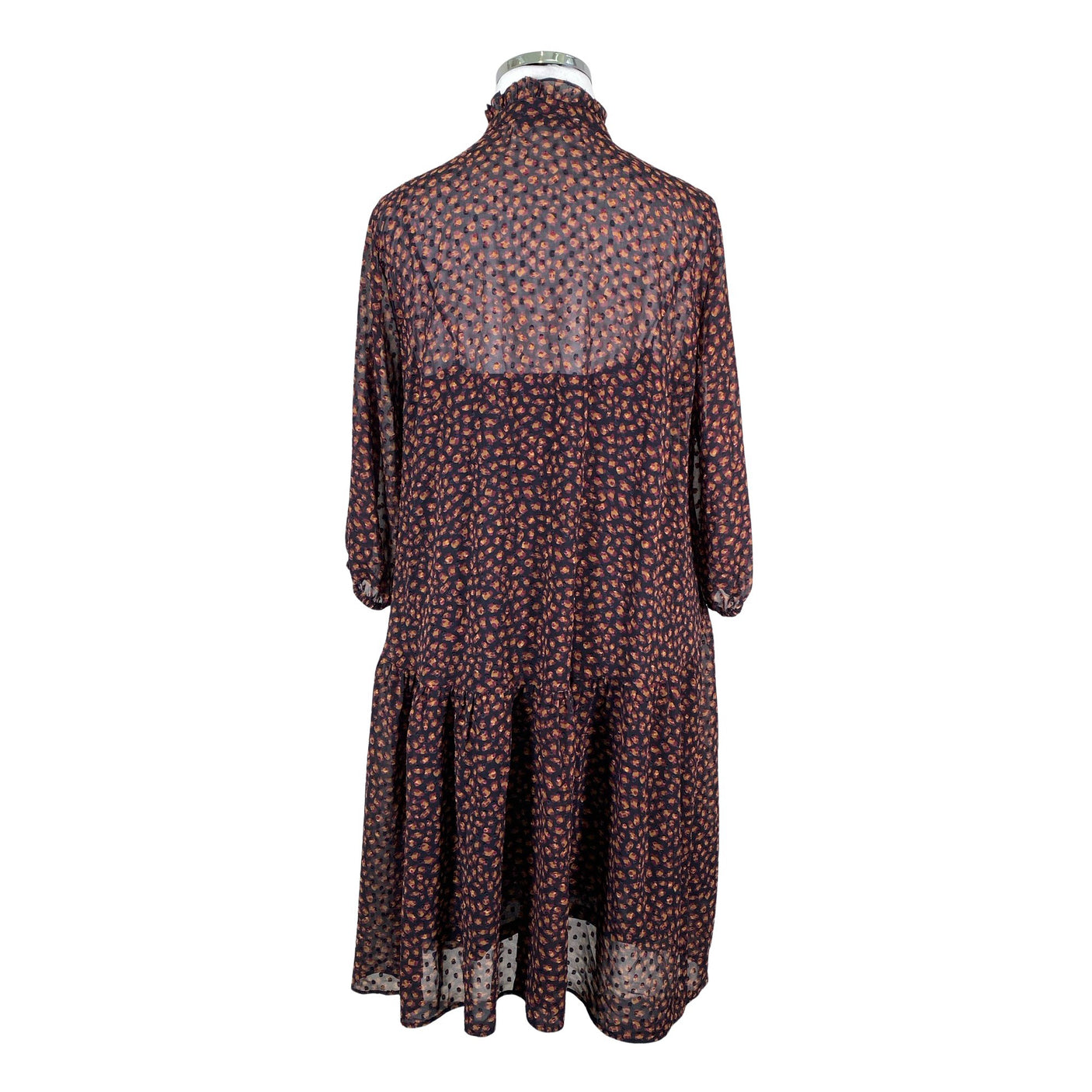 Unisex Marella - Schiffon dress, size 44 - Black (2)