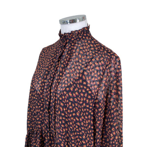 Unisex Marella - Schiffon dress, size 44 - Black (3)
