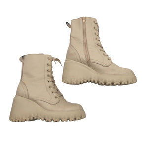 Unisex Bronx - Ankle boots, size 40 - Beige (1)