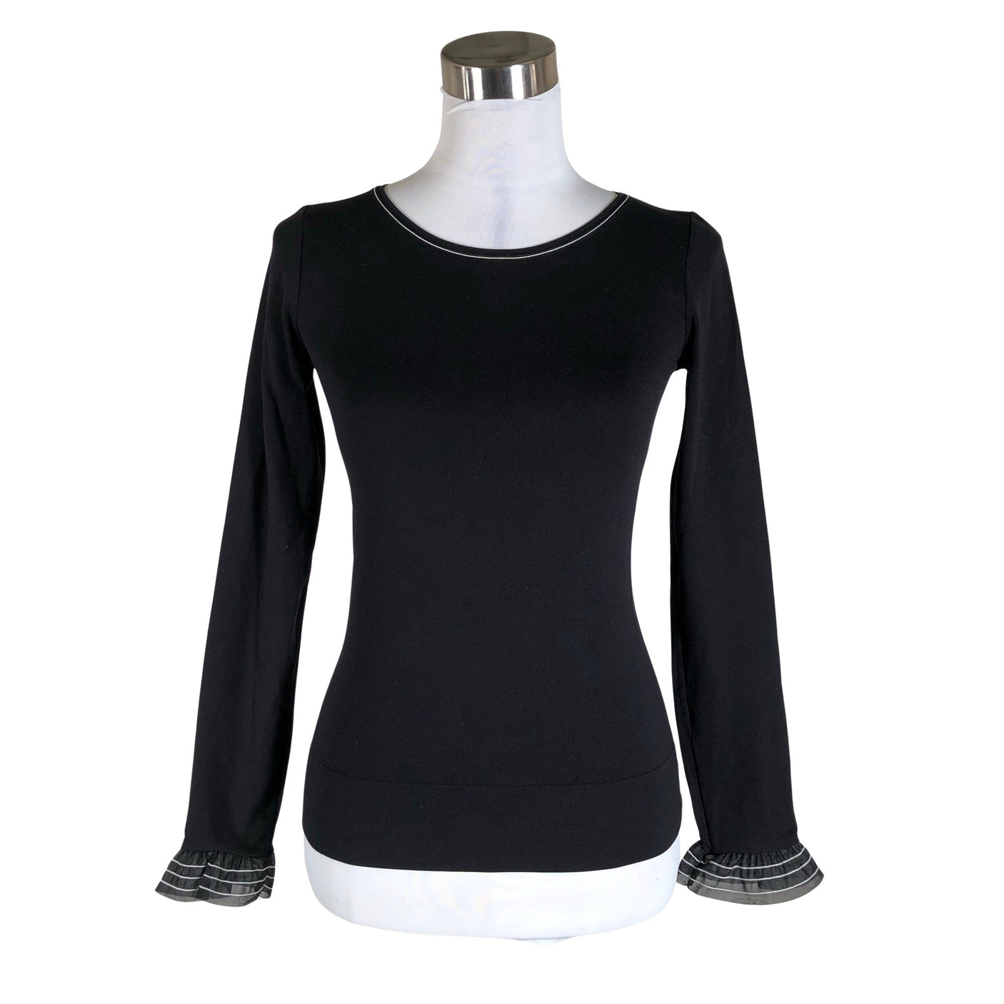 Unisex Philippe Matignon - Tricot shirt, size 36 - Black (2)