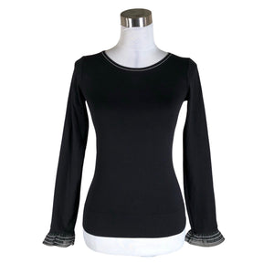 Unisex Philippe Matignon - Tricot shirt, size 36 - Black (2)