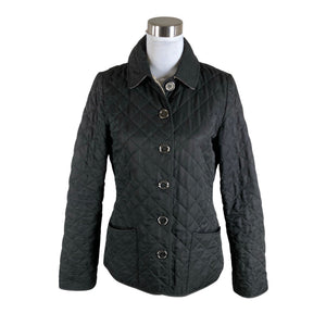 Unisex Burberry Brit - Quilted jacket, size 36 - Black (1)