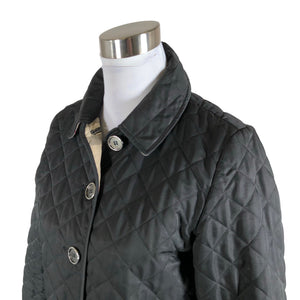 Unisex Burberry Brit - Quilted jacket, size 36 - Black (3)
