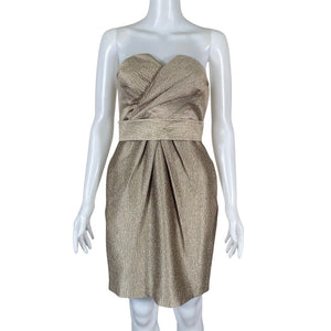 Unisex Coast - Party dress, size 34 - Gold (1)