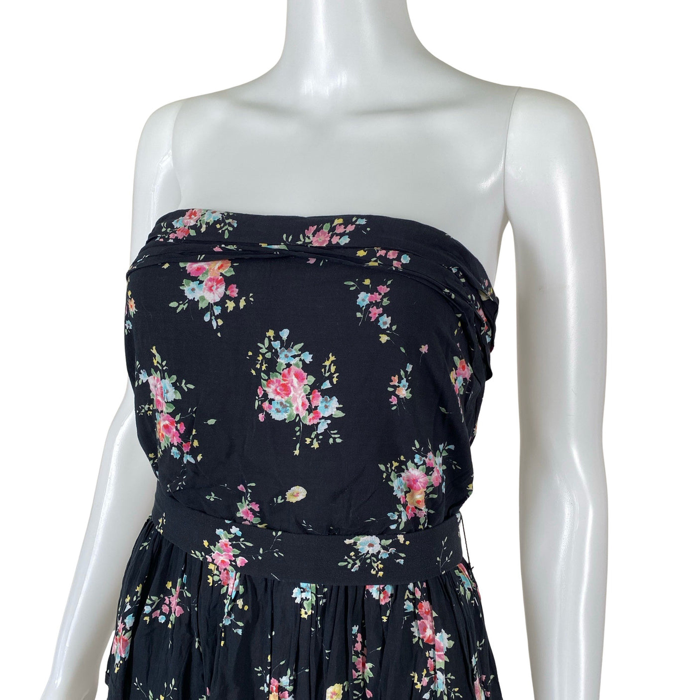Unisex Sandro Paris - Schiffon dress, size 34 - Black (3)