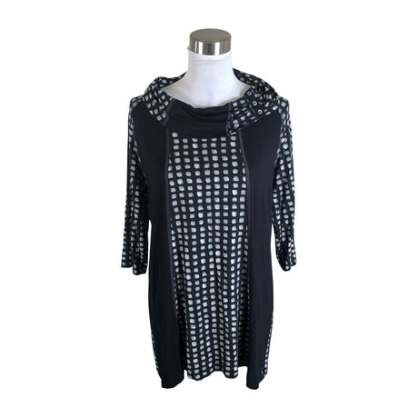 Unisex Voglia - Tricot tunic, size 40 - Black ()