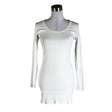 Unisex NOSH - Tricot tunic, size 32 - White ()