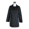 Unisex Benetton - Trench coat, size 36 - Black ()