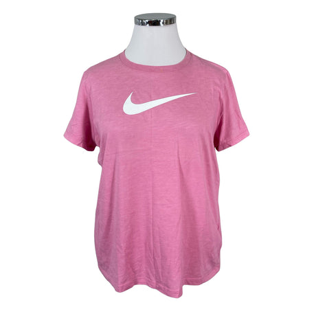 Unisex Nike - Sports shirt, short sleeve, size 46 - Light pink ()