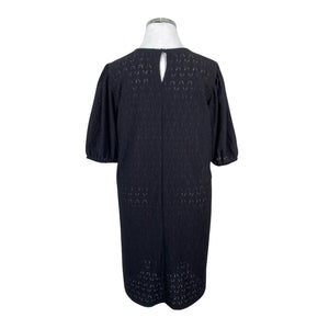 Unisex Zizzi - Tricot dress, size 42 - Black (2)
