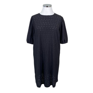 Unisex Zizzi - Tricot dress, size 42 - Black (1)