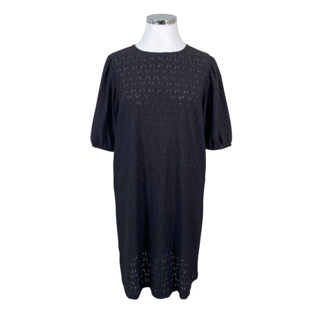 Unisex Zizzi - Tricot dress, size 42 - Black ()