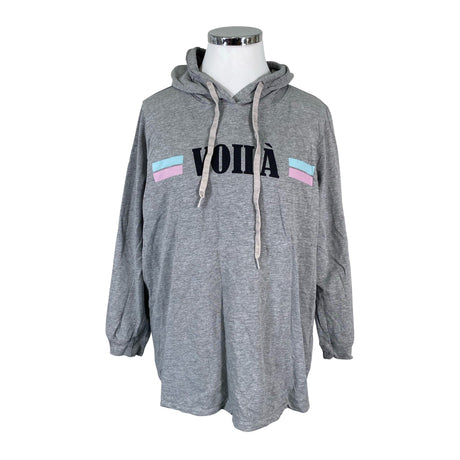 Unisex Zizzi - Tricot shirt, size 46 - Gray ()