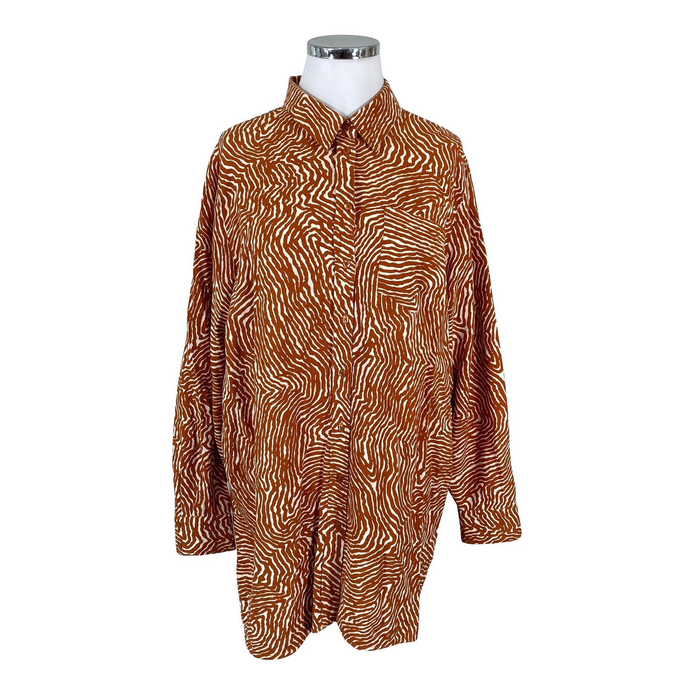 Unisex Nanso - Blouse, size 48 - Brown (1)