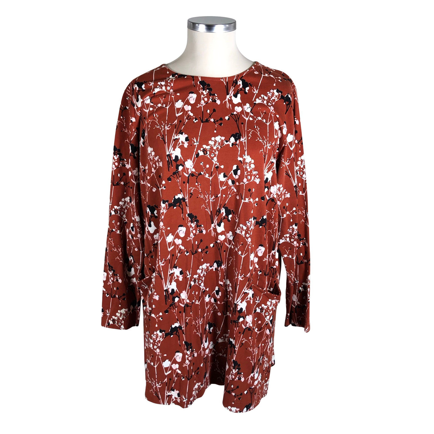 Unisex NOSH - Tricot tunic, size 50 - Brown (1)