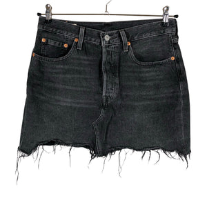 Unisex Levi's - Denim skirt, size W28 - Black (1)
