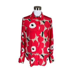 Unisex Marimekko - Blouse, size 36 - Beige (1)