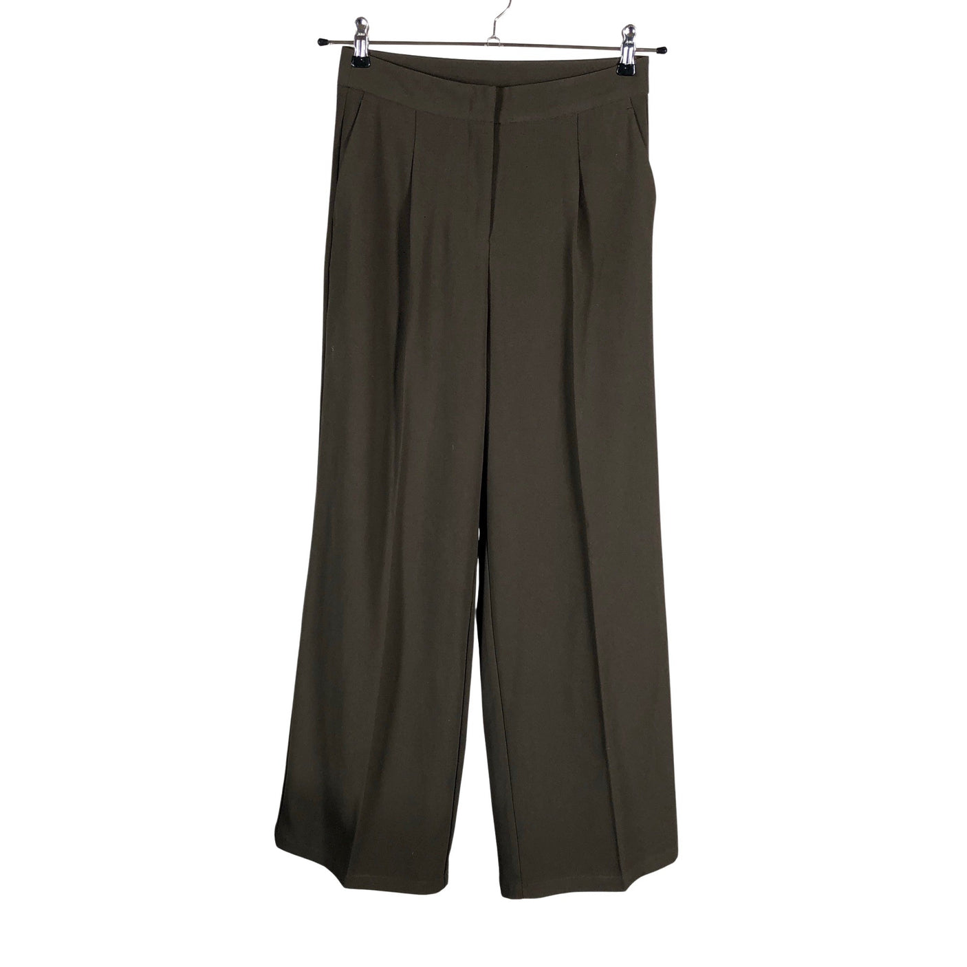 Unisex Selected - Straight leg trousers, size W34 - Brown (1)
