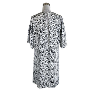 Unisex Selected - Schiffon dress, size 40 - White (2)