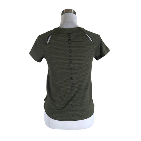 Unisex Nike - Sports shirt, short sleeve, size 36 - Green (2)