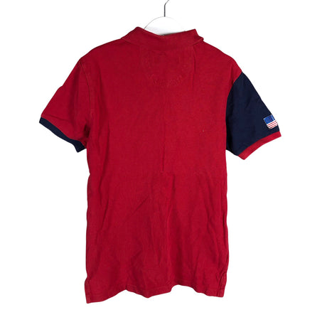 Unisex U.S. Polo Assn. - Polo shirt, size 122 - 128 - Red (2)