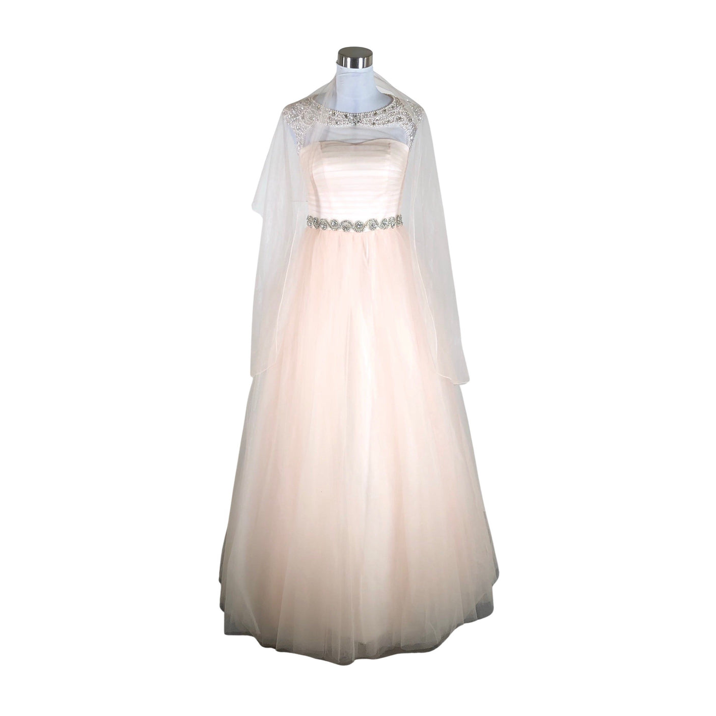 Unisex Handmade by Mecco - Evening dress, size 34 - Light pink (1)