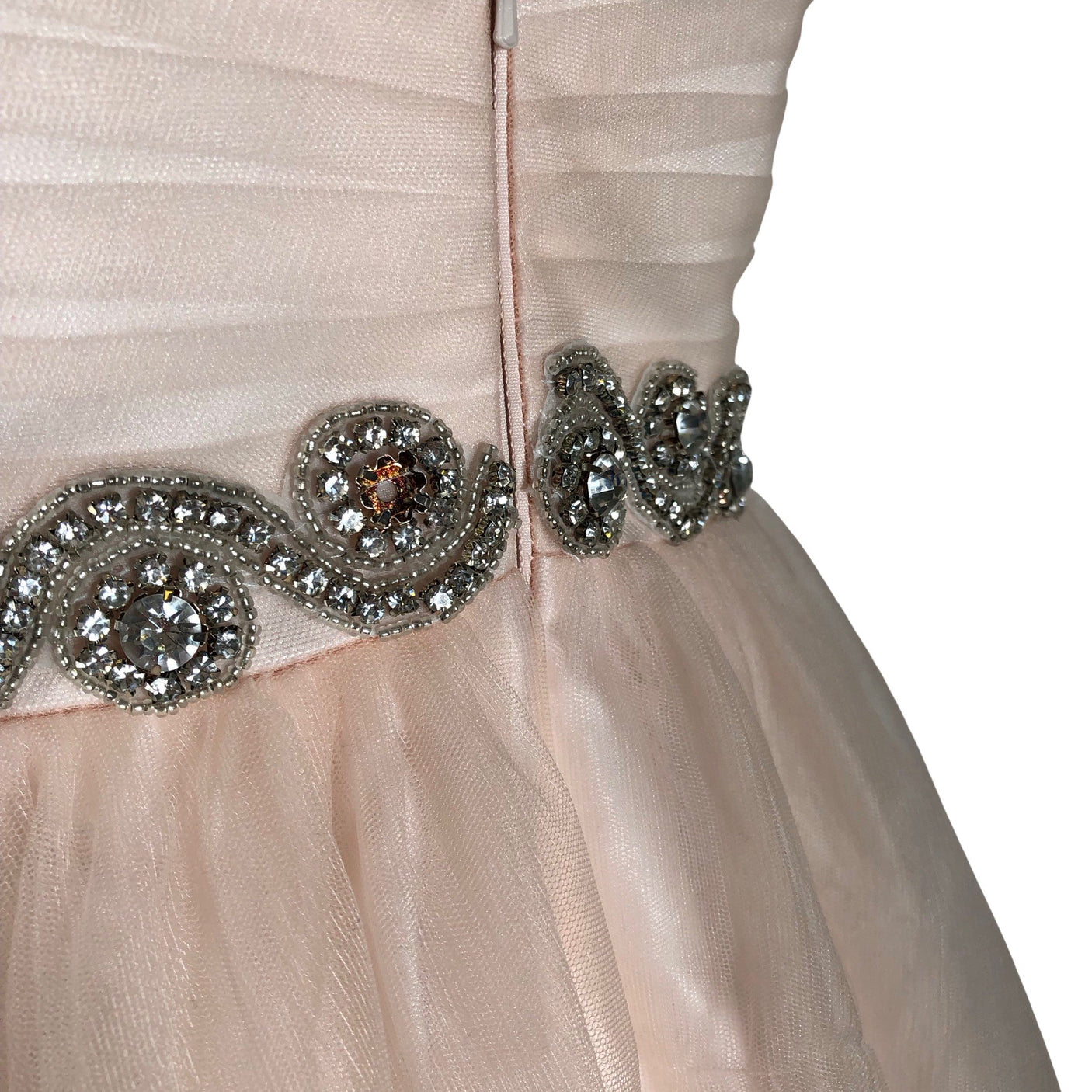 Unisex Handmade by Mecco - Evening dress, size 34 - Light pink (3)