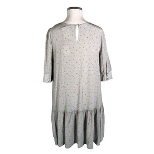 Unisex R-collection - Schiffon dress, size 42 - Green (2)