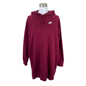 Unisex Nike - Sweatshirt dress, size 38 - Wine red (1)