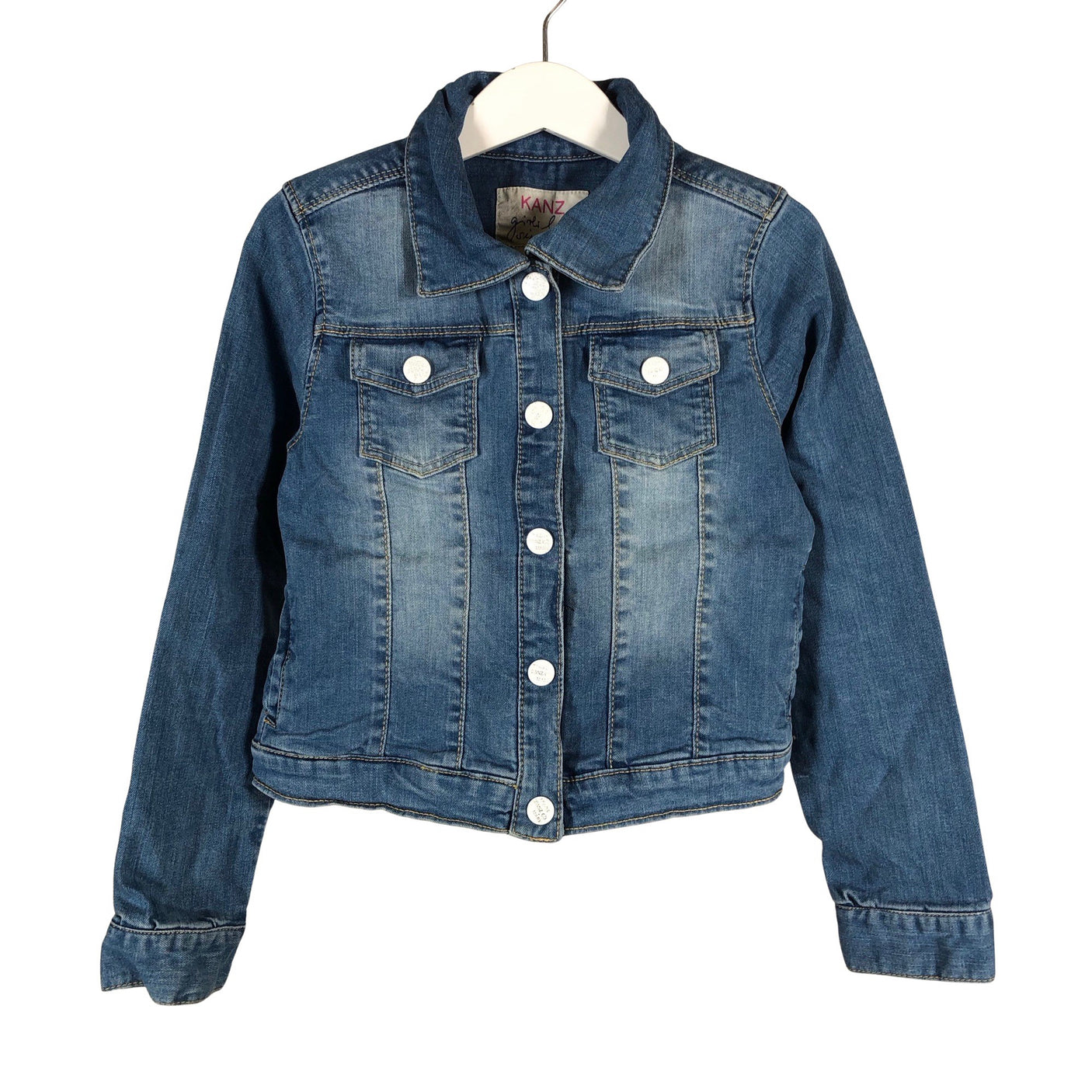 Unisex Kanz - Denim jacket, size 116 - 122 - Blue (1)