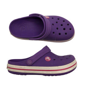 Unisex Crocs - Slip-on shoes, size 30 - Violet (1)