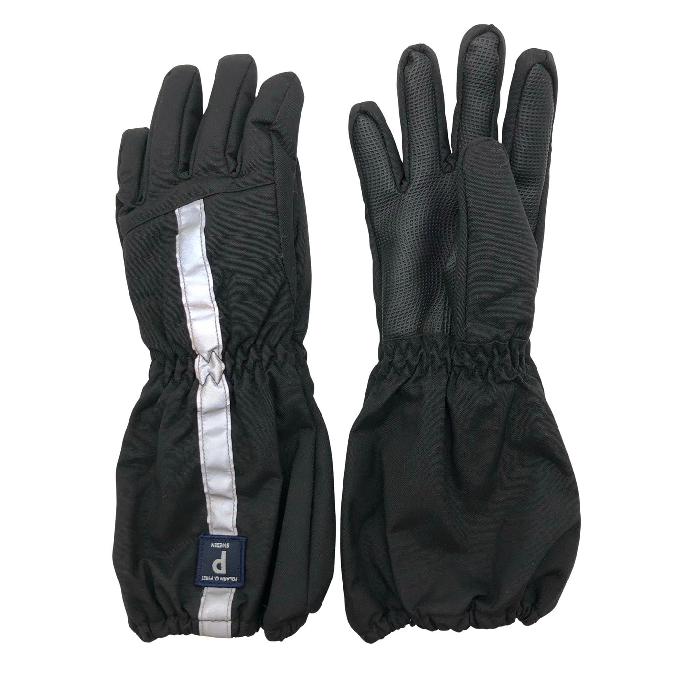 Unisex Polarn O. Pyret - Winter gloves, size 4 - 5 vuotta - Black (1)