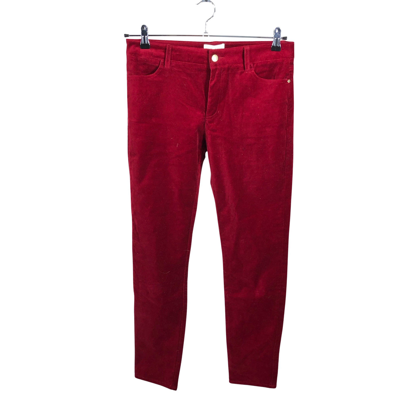Unisex Holly & Whyte by Lindex - Velvet pants, size 40 - Red (1)