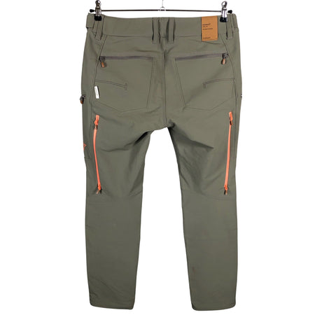 Unisex Norrona - Outdoor pants, size 38 - Green (2)
