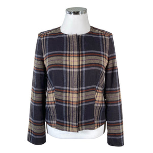Unisex s.Oliver - Wool coat, size 42 - Blue (1)
